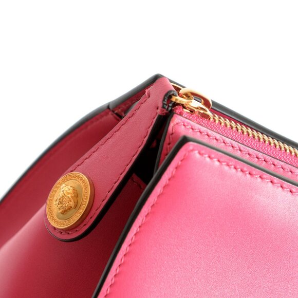 Versace Women's 100% Leather Fuchsia Pink Handbag Shoulder Bag - Picture 6 of 8